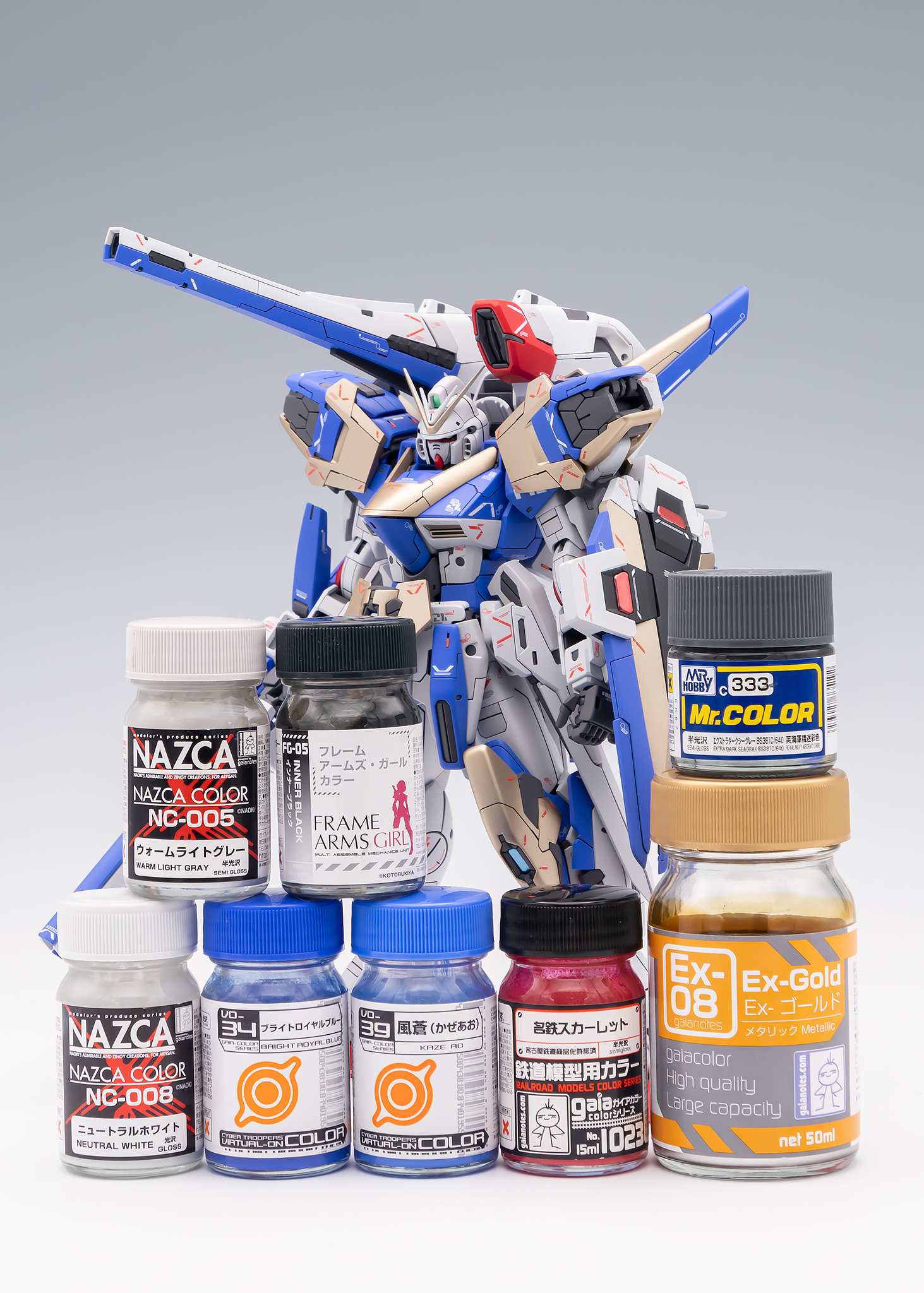MG V2アサルトバスターガンダムVer.Ka（月刊ホビージャパン掲載作例