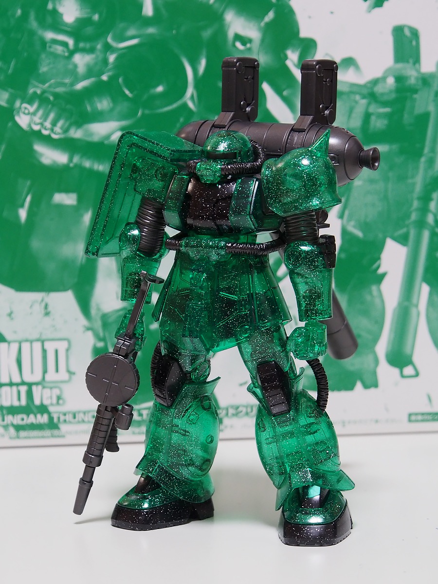 HG 量産型ザク（GUNDAM THUNDERBOLT Ver.）リミテッドクリアVer
