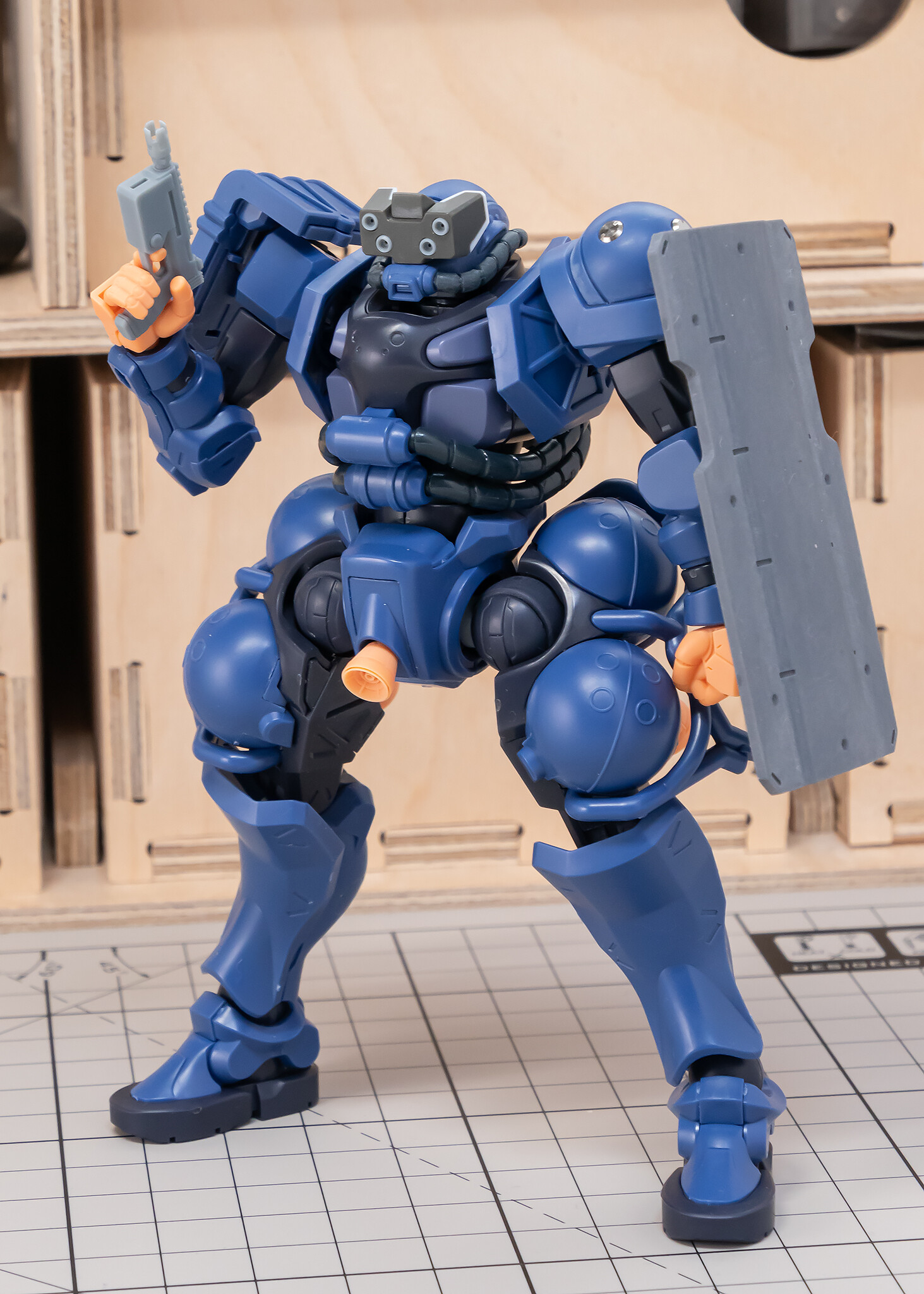 HG 軍警ザク 制作1／仮組み〜改修 : ずっとプラモデル