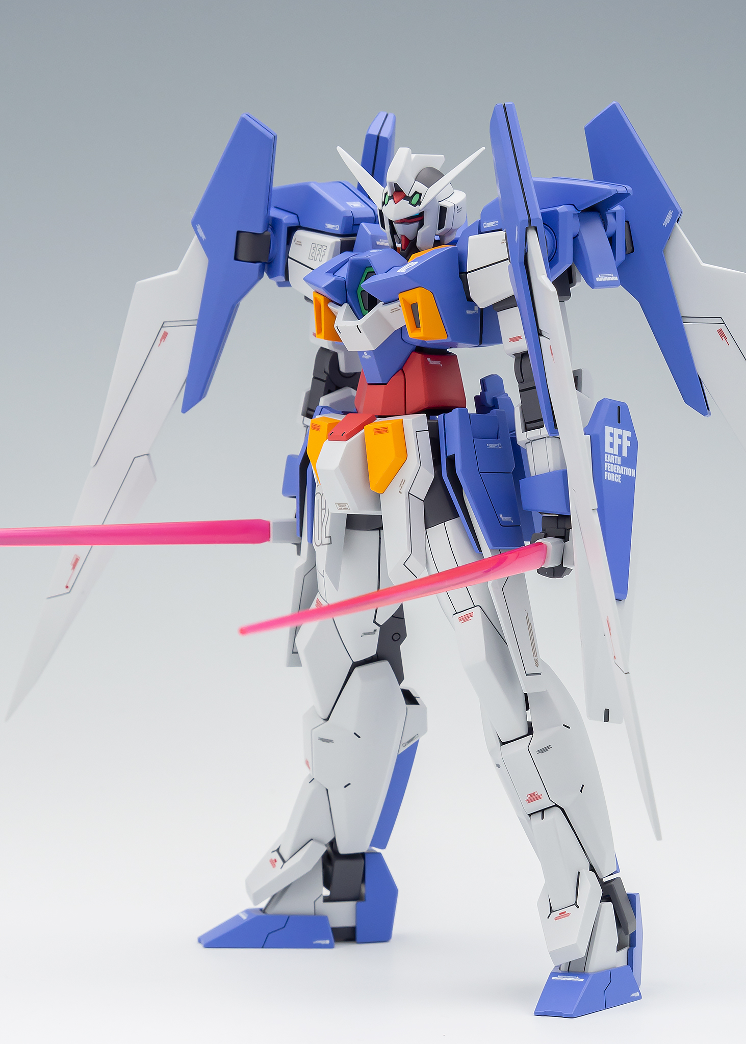 【引退中古品】ガイアノーツ クレオス 塗料セット 合計55本 ガンプラ プラモ HGAGE ガンダムAGE-2ノーマル完成！ : ずっとプラモデル