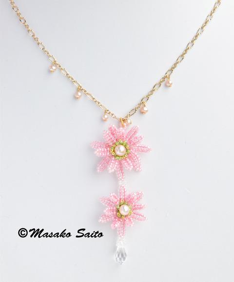 Lt Pink Necklace 1-3