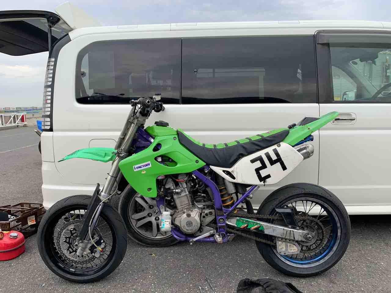 KLX250SRに施した改造まとめ、絶対WRコロスマン仕様 : エムエスの 