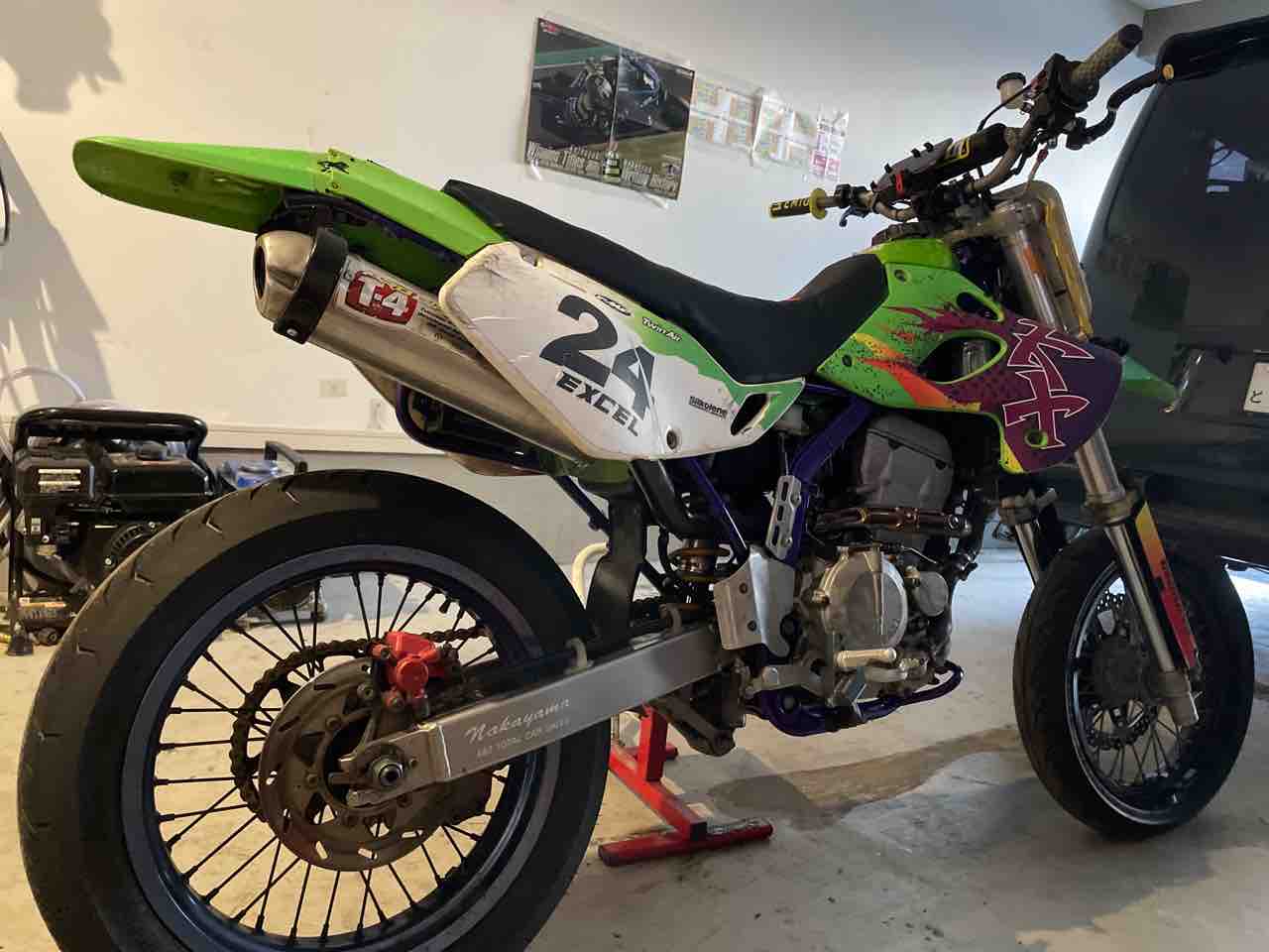 KLX改Dトラッカー AHL?限界中華ボアアップキット 装着 : エムエスの