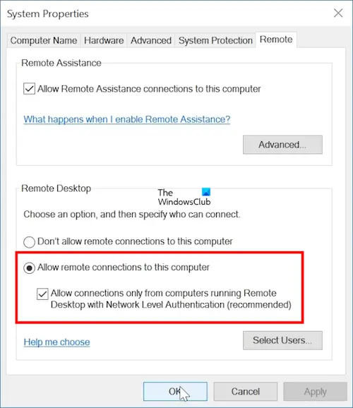 Cách sử dụng Remote Desktop qua mạng LAN trên Windows 11/10 : mshencity ...