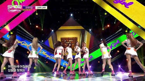 OH MY GIRL / LIAR LIAR / Show Champion 160406 - 観・聴・楽 2