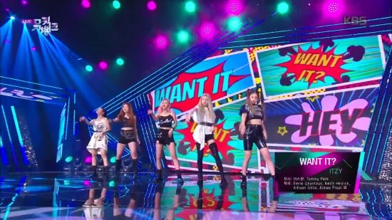 Itzy Dalla Dalla Want It Music Bank 観 聴 楽 2 Itzy Dalla Dalla Want It Music Bank 観 聴 楽 2