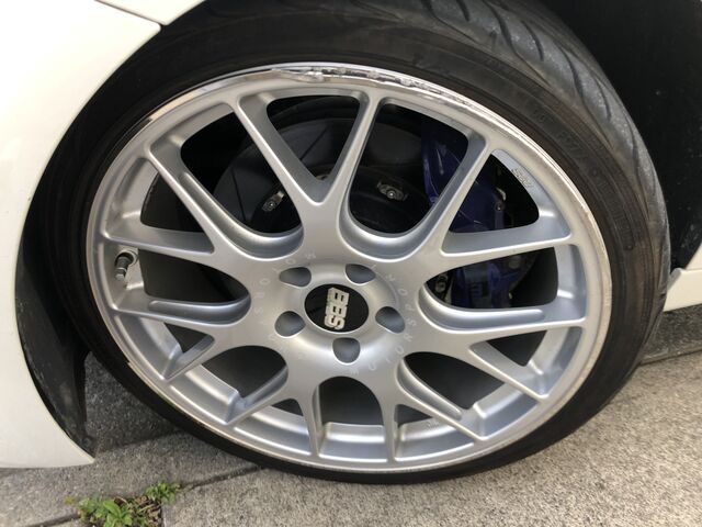 BBS CH-R 20インチホイール補修＆リムプロテクター交換