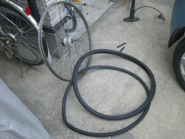 自転車パンク修理 その２ : 井戸端の雑談