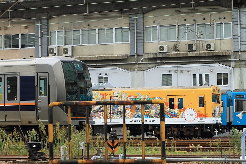 宮原で103系 Osaka Power Loop Msykの業務 鉄道 日誌