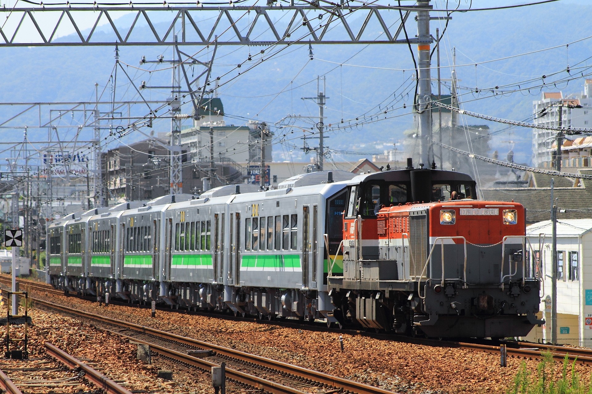 H100形量産車の甲種輸送も見る Msykの業務 鉄道 日誌