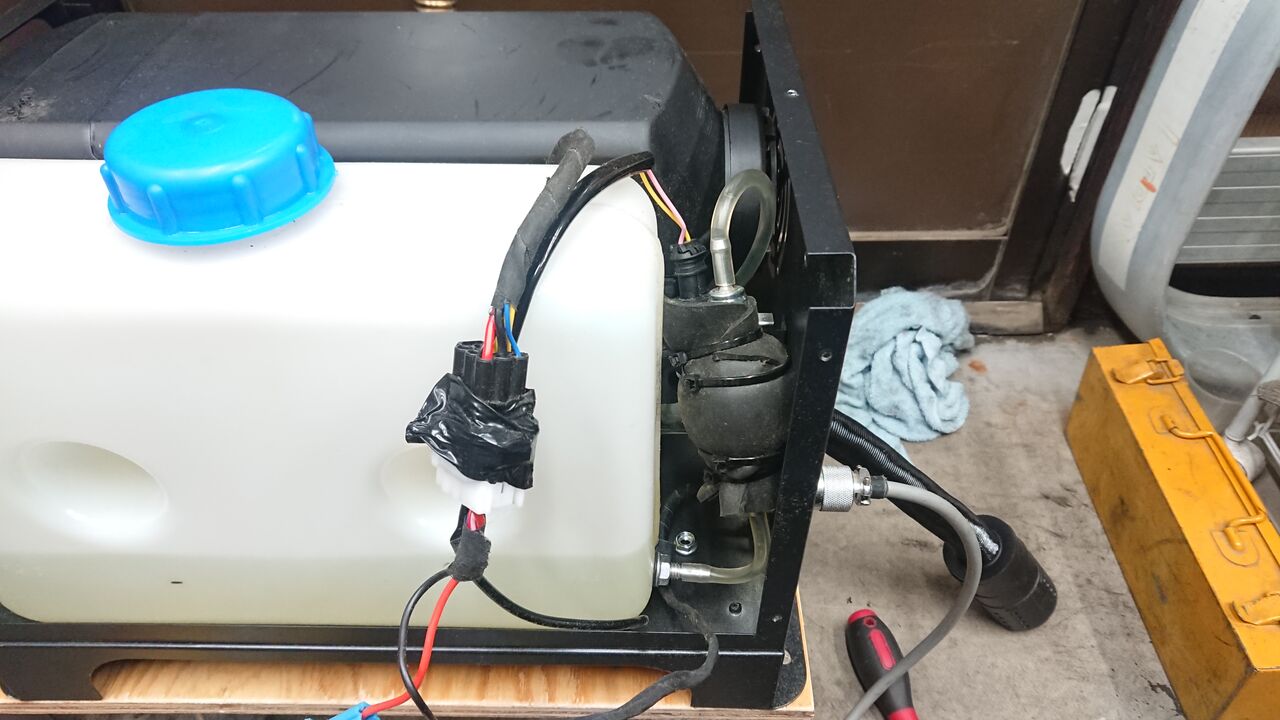 ヒーター設定 中華ffヒーター コントローラー 軽油FFヒーター 自動 