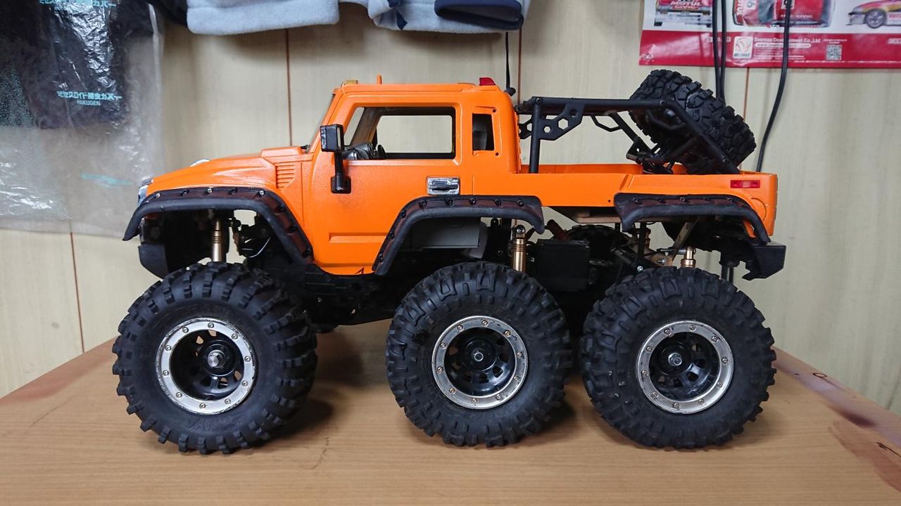 1/18RC コングヘッド6×6（G6-01シャーシ）: RCモデル｜TAMIYA SHOP
