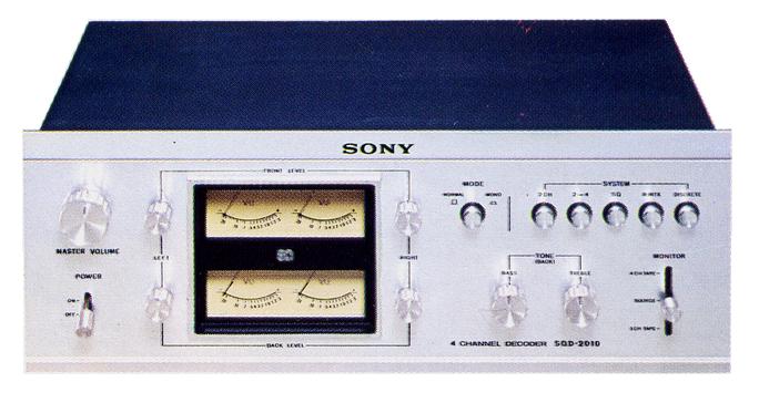 SONY SQD-2010 とはどんな A/V機器だったか : Computer with Audio/Visual