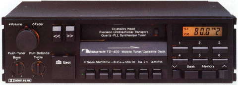 Nakamichi TD-30 カーオーディオ デッキ TD-30 Nakamichi(ナカミチ)のプレーヤー・本体の口コミ・パーツ