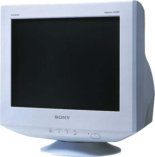 SONY CPD-G420 とはどんなA/V機器であったか : Computer with Audio/Visual