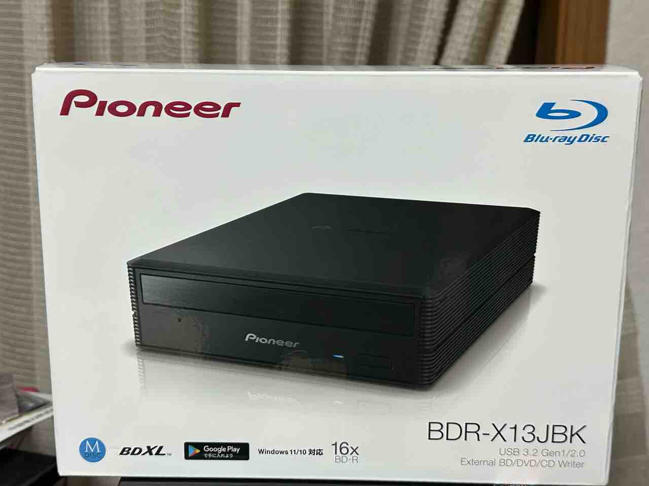 Pioneer BDR-S13JBK 製品パッケージ版 （Pioneer 突い BDR-S13JBK）