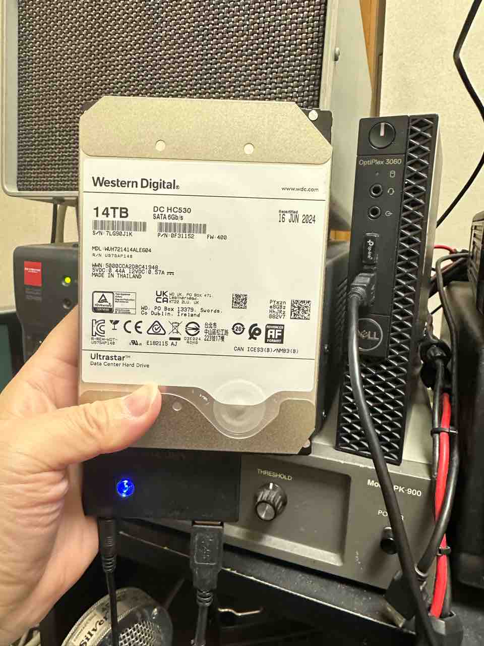 新品・未開封】WD 外付けHDD Elements 14TB あおり 《大容量HDD》