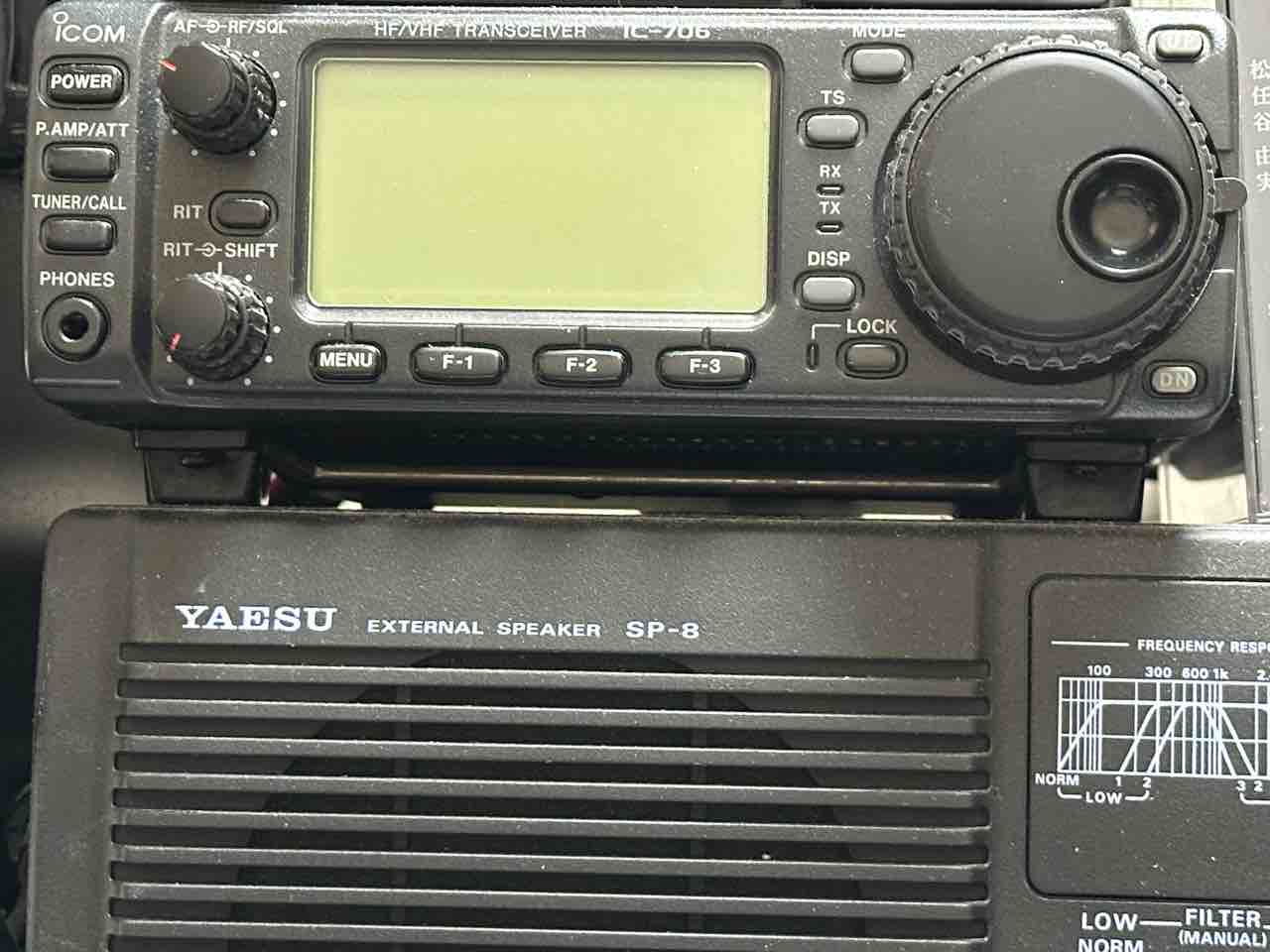 ICOM IC-706 : Computer with Audio/Visual