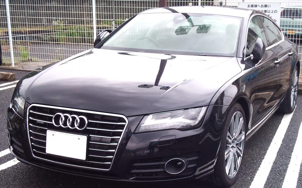 Audi A7を代車で借りる Computer With Audio Visual
