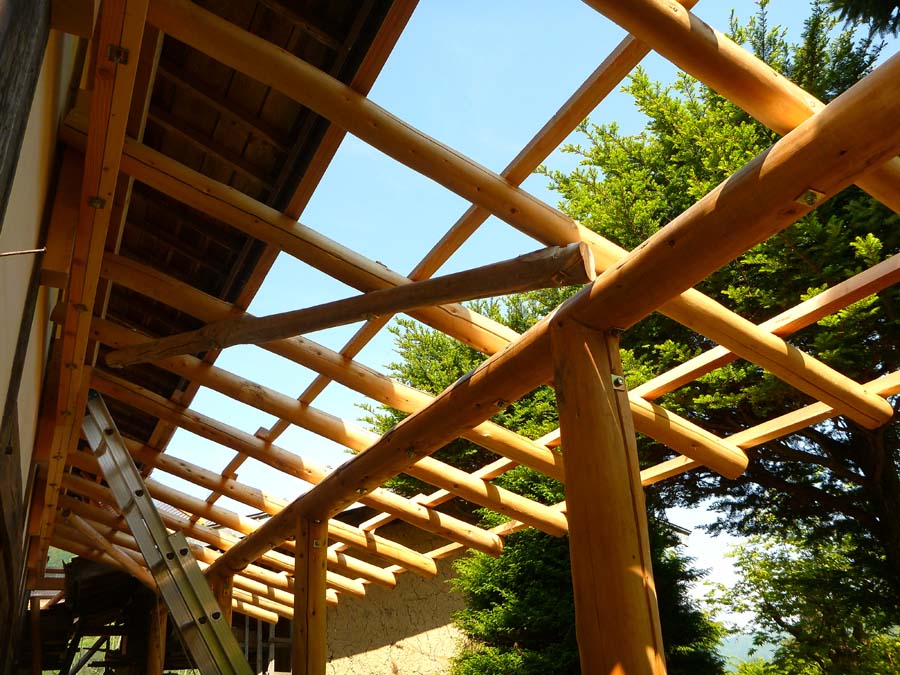 構造はとりあえず完成 Trail Day