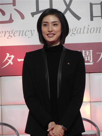天海祐希 10年ぶり髪を30cm切ったショートボブ披露 速水もこみち 大杉漣らとテレ朝系ドラマ 緊急取調室 制作会見 画像あり まとめんたる W 2chまとめ
