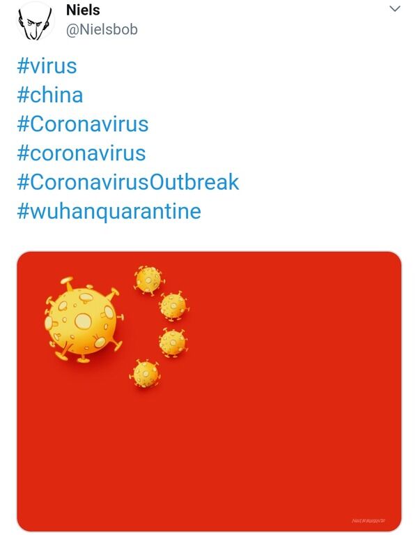 画像 デンマーク人 コロナウイルスをモチーフにした中国国旗を作ったで 中国人ブチギレ まとめも