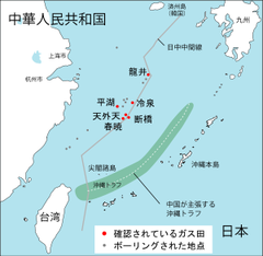 尖閣付近領海地図