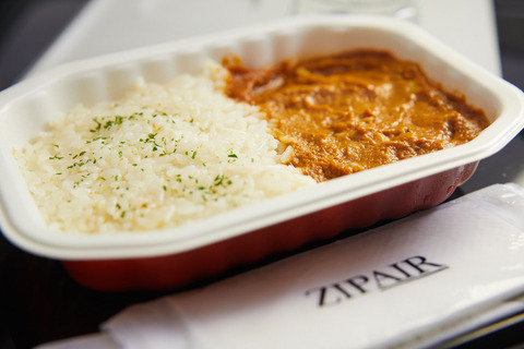 機内食 バターチキンカレー