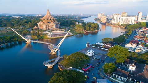 Kuching River Drone 2