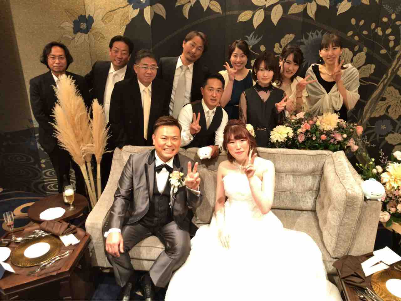 社員さんの結婚式に出席 名古屋の中古車販売会社の 社長日記