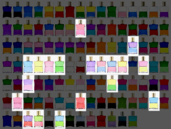 オーラソーマ カラーボトルと配色 Color For Invisible Man カラホm オーラソーマ カラーボトルと配色 Color For Invisible Man カラホm