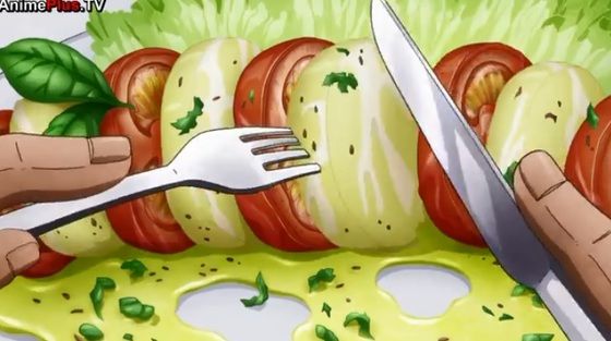 モッツアレラチーズとトマトのサラダ ジョジョの奇妙な冒険4部 第10話 食品食材探訪記 自分図鑑 Since 08 July
