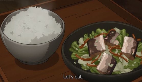 白米ご飯とニシンのこうじ漬け アニメ ゴールデンカムイ 八話 食品食材探訪記 自分図鑑 Since 08 July