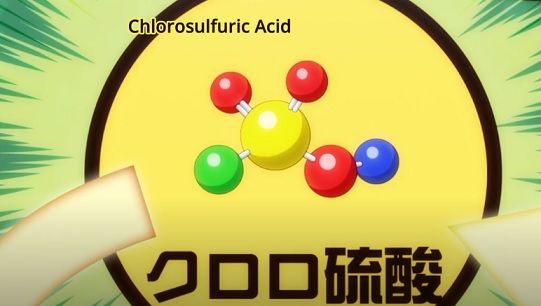 クロロ硫酸 アニメ Dr Stone 十三話 食品食材探訪記 自分図鑑 Since 08 July