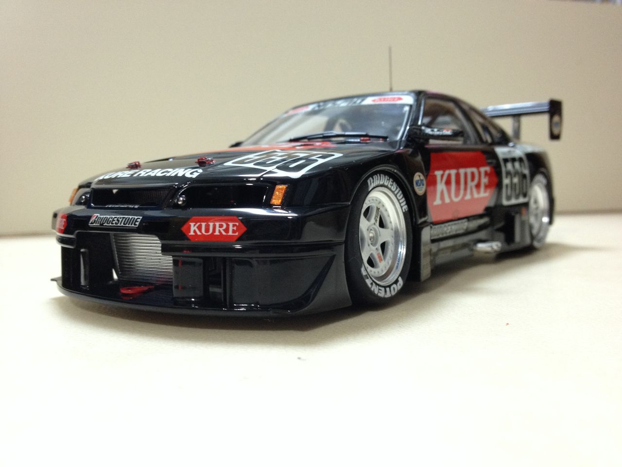 タミヤ KURE NISMO GT-R その④ 完成編 : おなかいっぱい。
