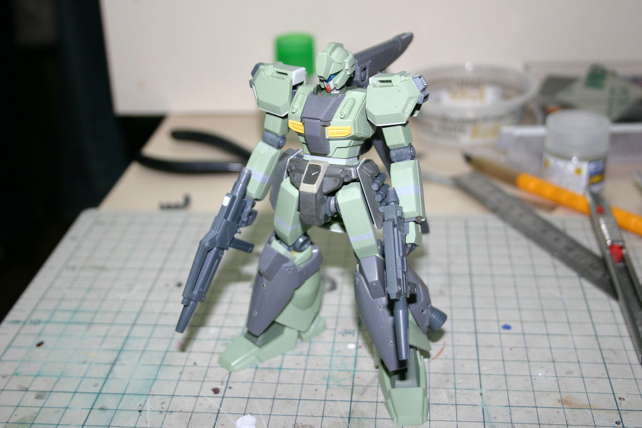 Hguc ジェガン高機動型 Ep2仕様 その 加工編 おなかいっぱい