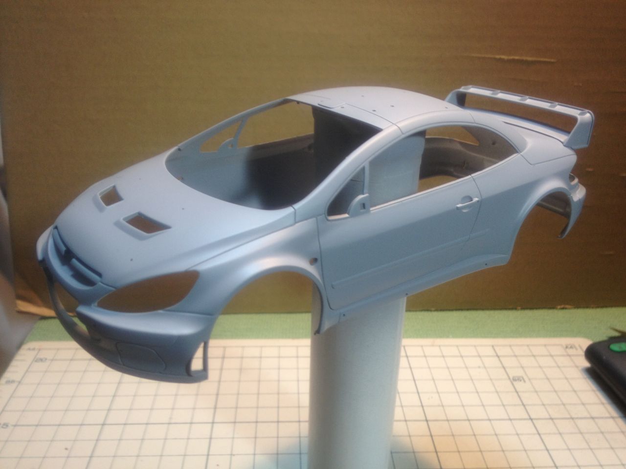 タミヤ プジョー307WRC その① : おなかいっぱい。