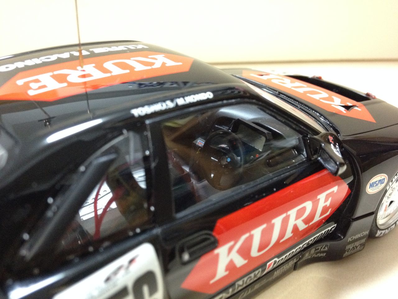 タミヤ KURE NISMO GT-R その④ 完成編 : おなかいっぱい。