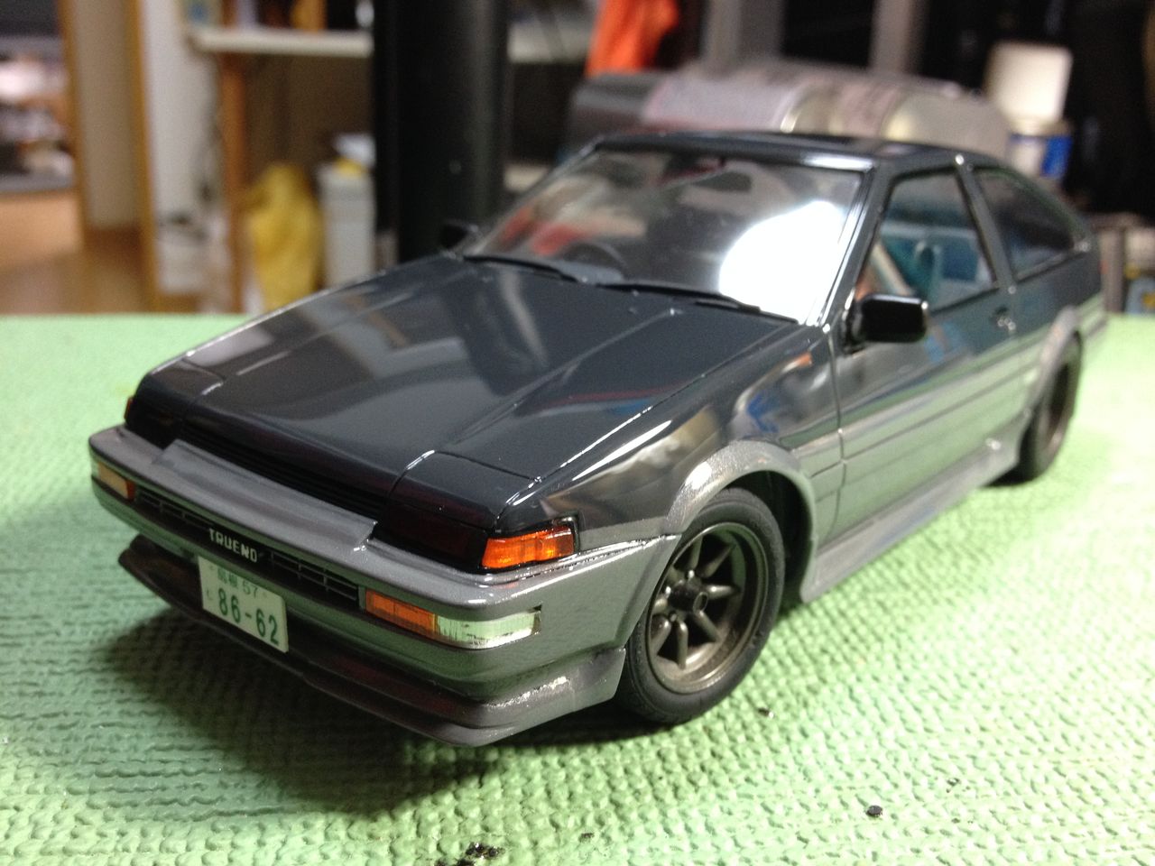 フジミ AE86トレノ その⑤ 完成編 : おなかいっぱい。 フジミ AE86トレノ その⑤ 完成編 : おなかいっぱい。