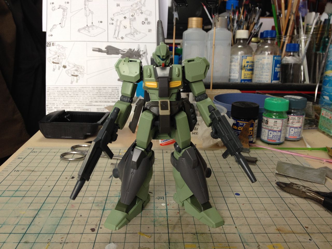 Hguc ジェガン高機動型 Ep2仕様 その 仮組編 おなかいっぱい