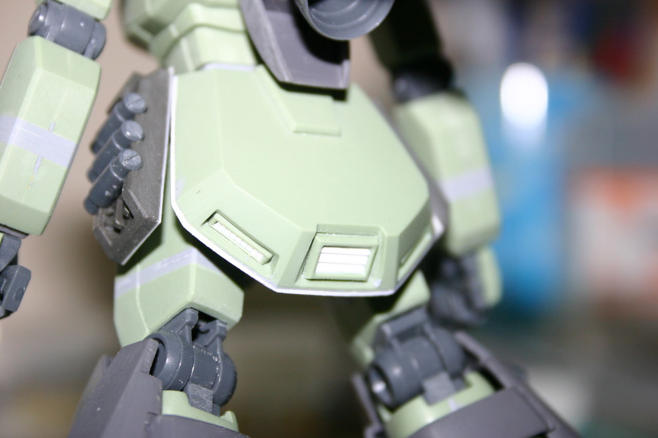 Hguc ジェガン高機動型 Ep2仕様 その 加工編 おなかいっぱい