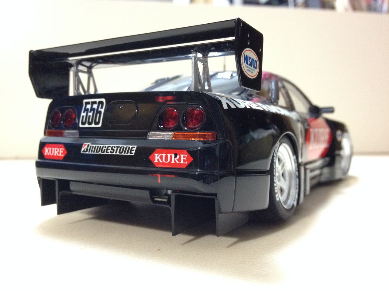 タミヤ KURE NISMO GT-R その④ 完成編 : おなかいっぱい。