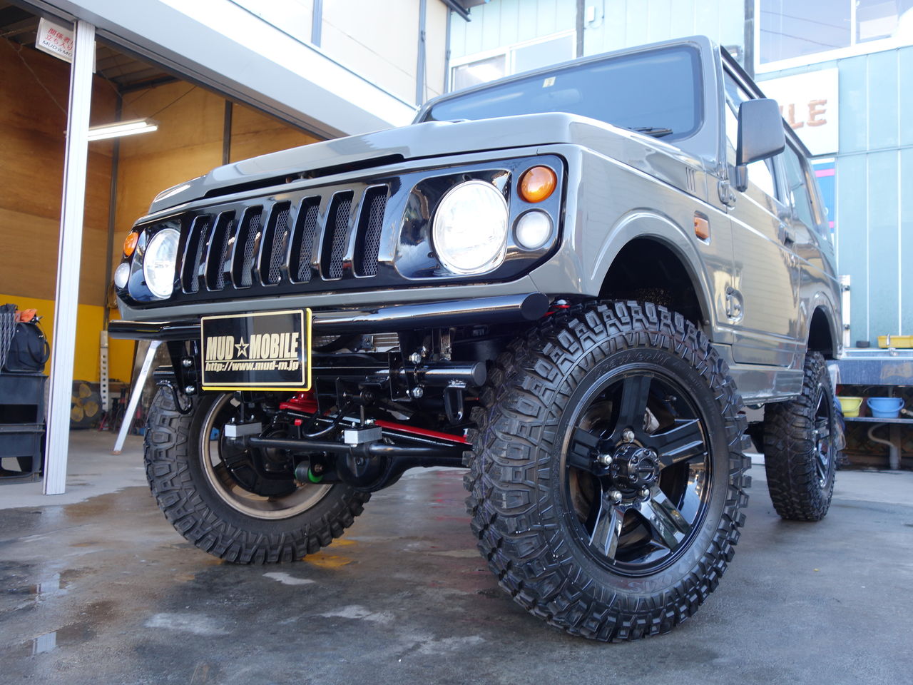 平成８年 ｊａ１２ｖ バン リフトアップジムニー完成 ７９万 ジムニー専門店 埼玉 所沢 マッドモービル