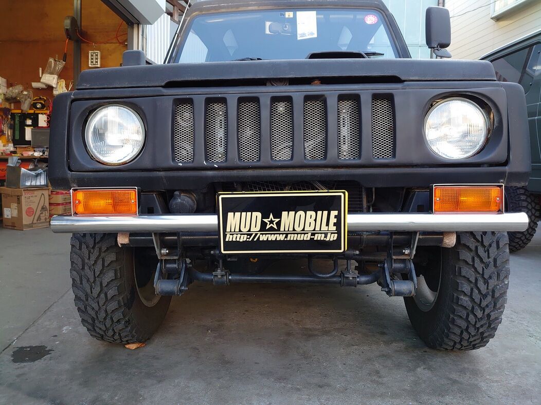 JA11用・ステンレスバンパー前後セット・1万円！ : ジムニー専門  