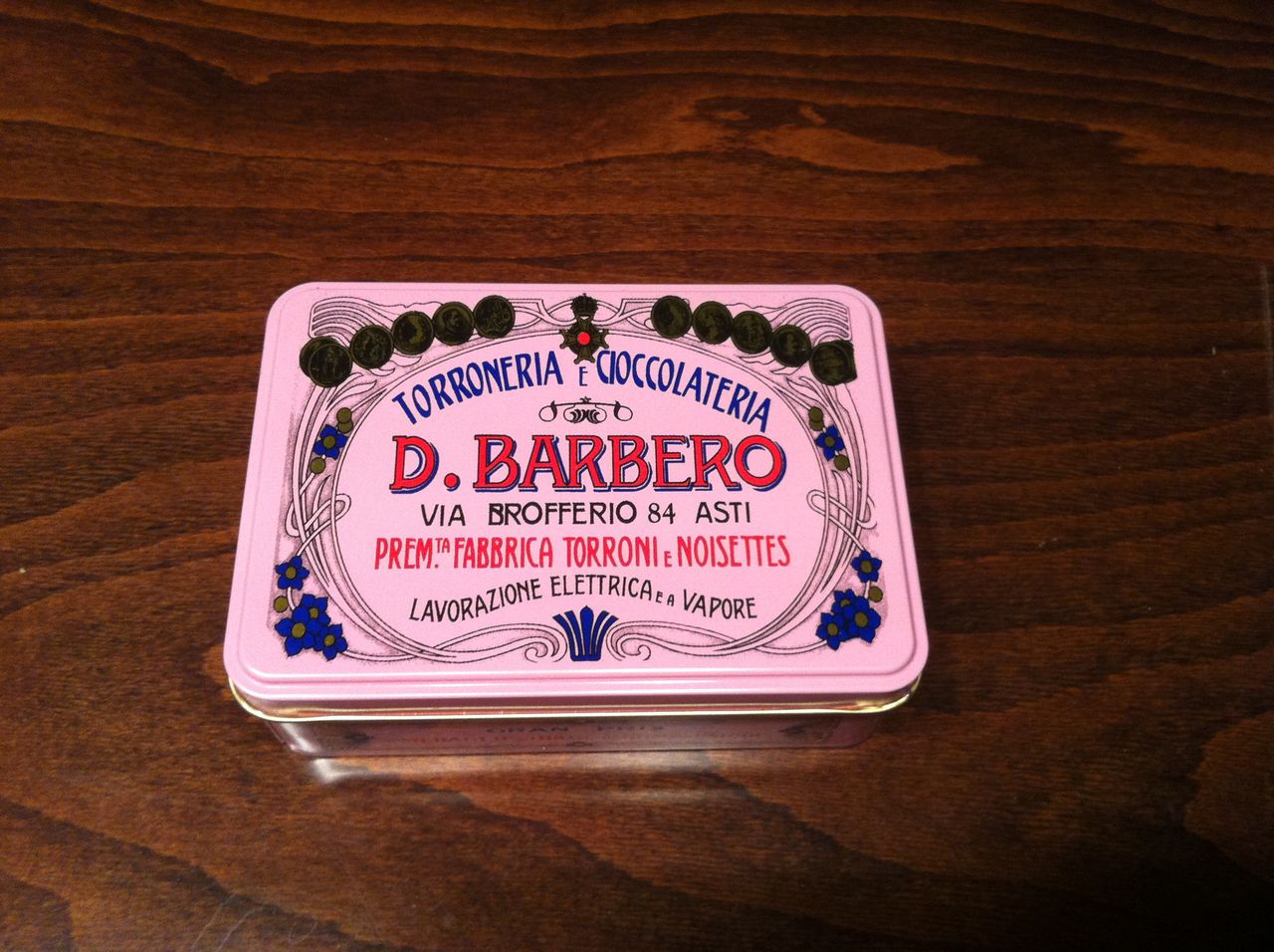 イタリアのお土産 D Barbero パプリカーナの気まぐれダイニング