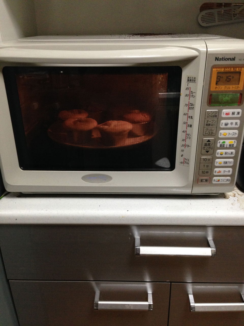 古いオーブンレンジでマフィン作りに挑戦 むぎのものづくりぶろぐ