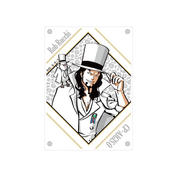 【激レア品】 ONE PIECE 麦わらストア アクリルネームブロック ルッチ 新商品】ルッチのバースデー商品新登場！ : ONE PIECE 麦わらストア