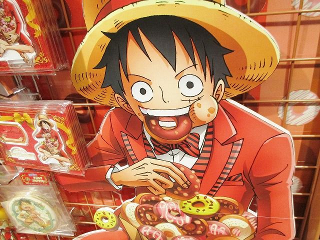 福岡店 5月生まれのキャラクターをお祝い中 One Piece 麦わらストア 航海日誌