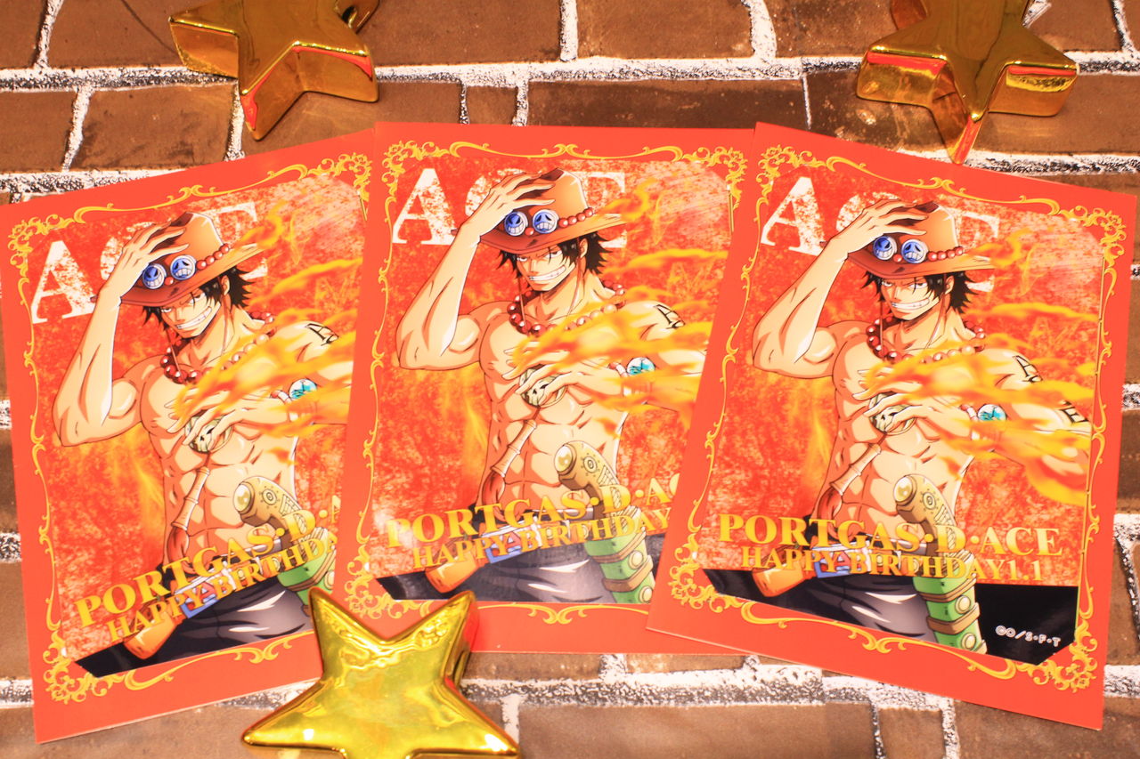 渋谷本店 1月1日はエースの誕生日 One Piece 麦わらストア 航海日誌