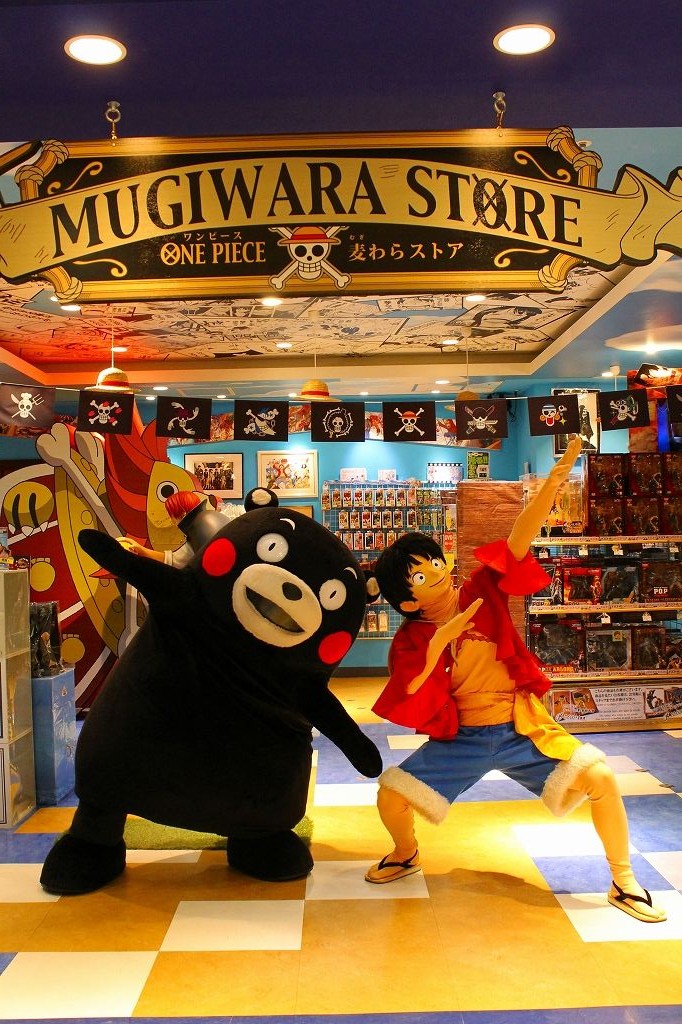 ルフィとくまモン来店 イベントレポート One Piece 麦わらストア 航海日誌 ルフィとくまモン来店 イベントレポート One Piece 麦わらストア 航海日誌